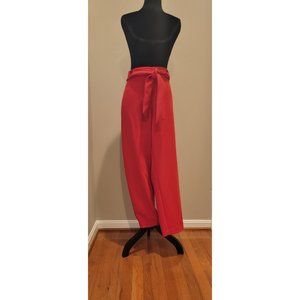 Ann Taylor LOFT Marisa Fit Slim Leg Tie Waist Pants